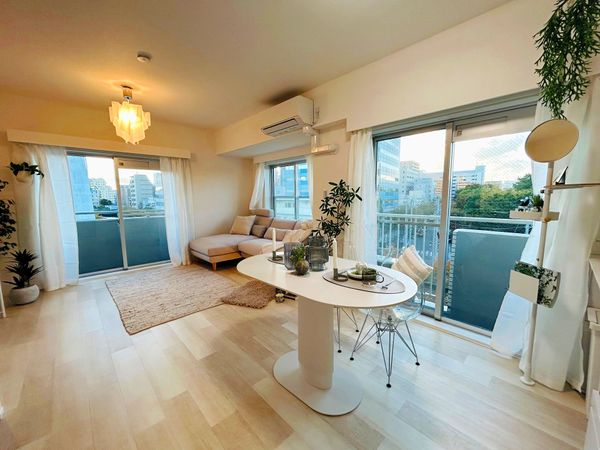 中銀第二木場マンシオン リビング