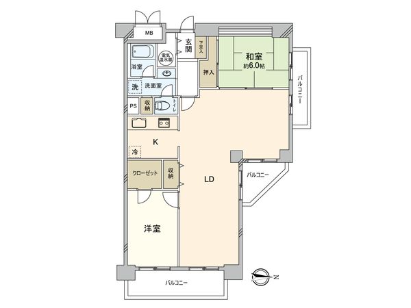 間取図(平面図)