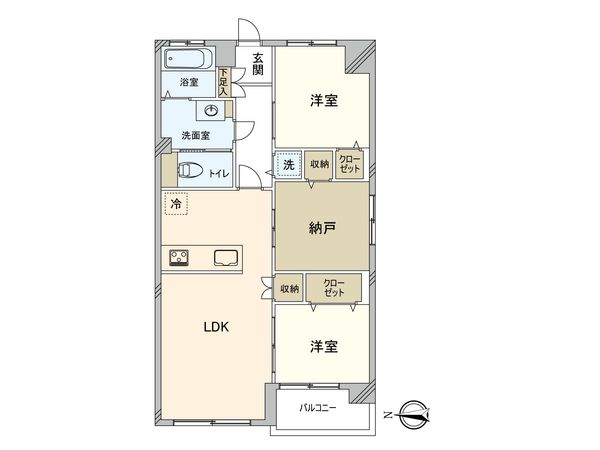 東陽町コーポラス 間取図(平面図) 間取図(平面図)