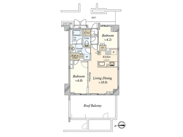 Brillia大島GreenAvenue 間取図(平面図) Brillia大島GreenAvenue 間取図(平面図)