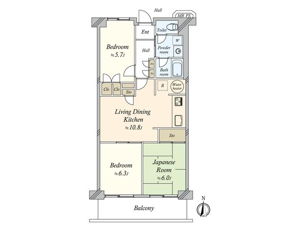 間取図(平面図)