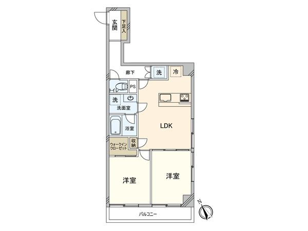 ライオンズマンション南砂 間取図(平面図) 間取図(平面図)
