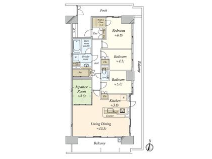間取図(平面図)