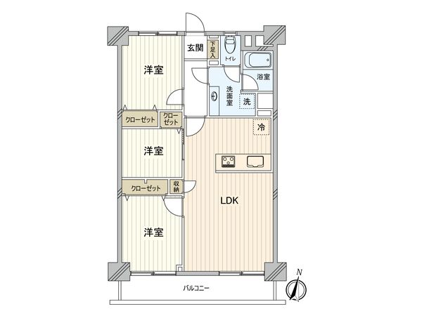 秀和第2東陽町レジデンス 間取図(平面図) 間取図(平面図)
