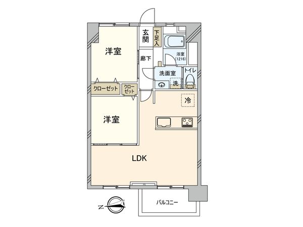 北砂四丁目住宅 間取図(平面図) 北砂四丁目住宅 間取図(平面図)