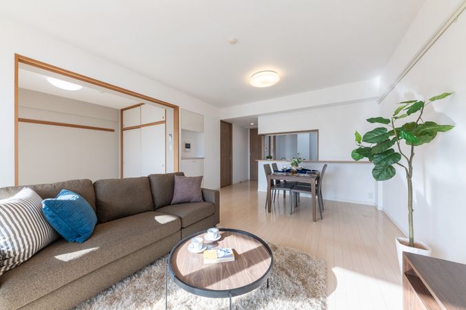 グランアジール東京アクアレジデンス リビング