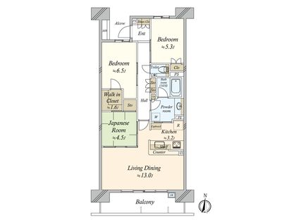 間取図(平面図)