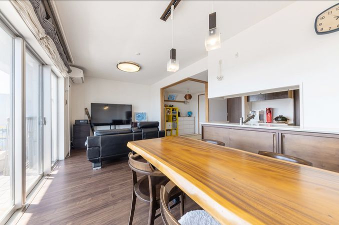 パークホームズ東陽町キャナルアリーナ リビング