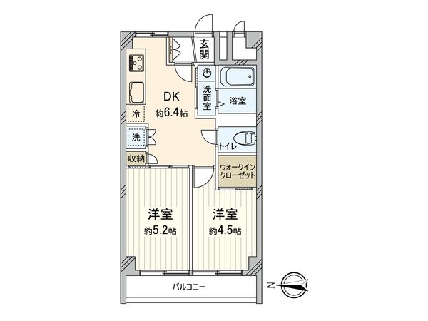 秀和第4東陽町レジデンス 間取図(平面図)