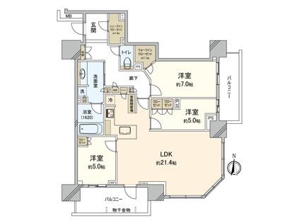 間取図(平面図)