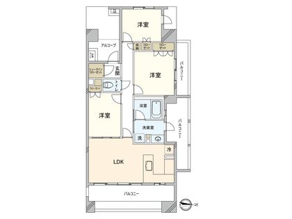 間取図(平面図)