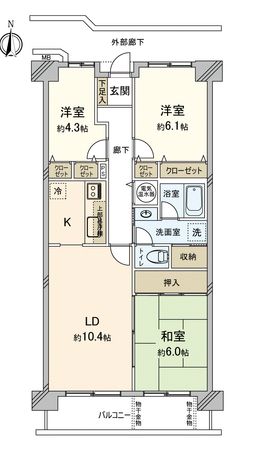 間取図(平面図)