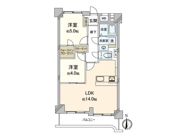 ローズハイム東陽町 A棟 間取図(平面図) ローズハイム東陽町 A棟 間取図(平面図)
