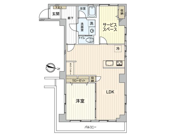 ハイツ木場 間取図(平面図) ハイツ木場 間取図(平面図)