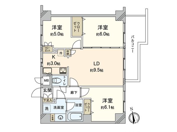 間取図(平面図)