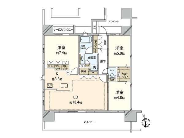 間取図(平面図)