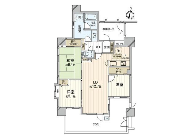 間取図(平面図)