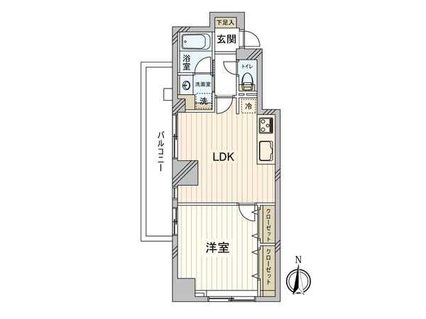 コート東陽町親水公園 間取図(平面図)
