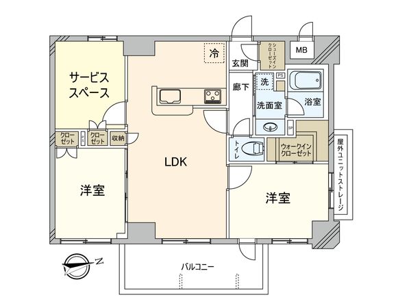 プレシス南砂町LUXE 間取図(平面図) 間取図(平面図)