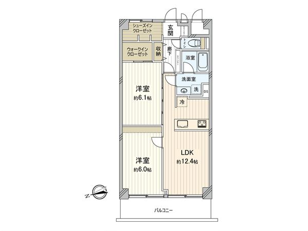 東陽町ガーデニア A棟 間取図(平面図) 東陽町ガーデニア A棟 間取図(平面図)
