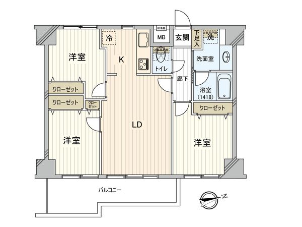 間取図(平面図)