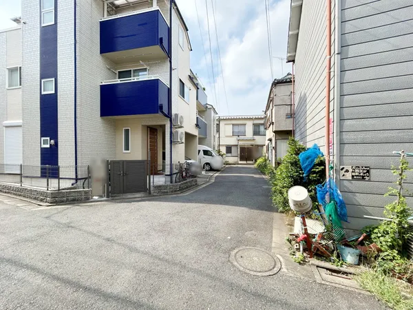 前面道路