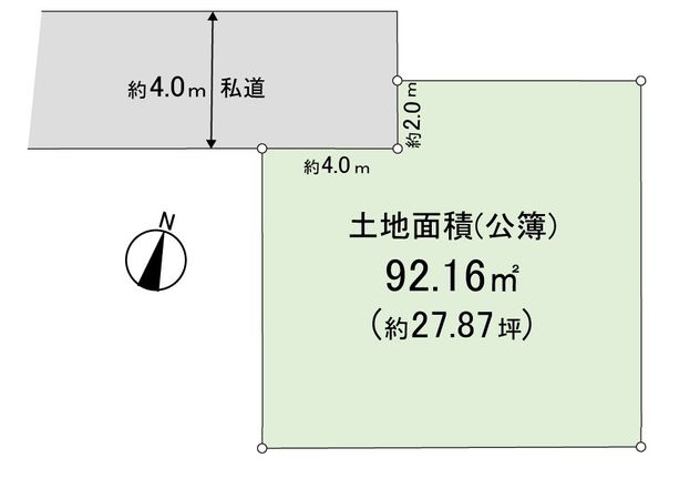 東四つ木1丁目 土地 区画図 東四つ木1丁目 土地 区画図