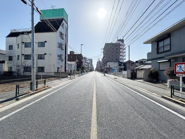 前面道路
