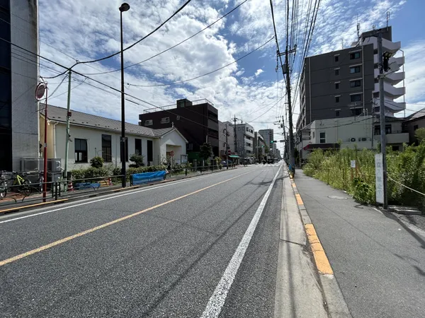 前面道路