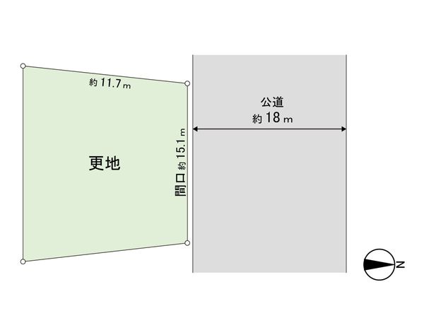南小岩4丁目 土地 区画図
