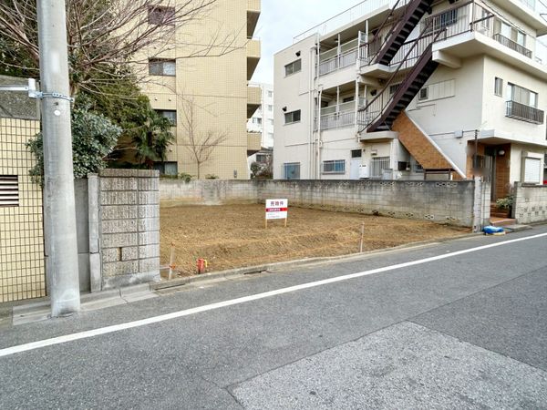 北小岩1丁目 土地 前面道路含む外観
