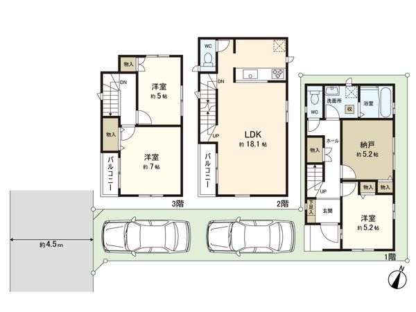 間取図(平面図)