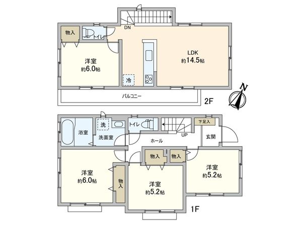 興宮町 戸建 間取図(平面図) 興宮町 戸建 間取図(平面図)