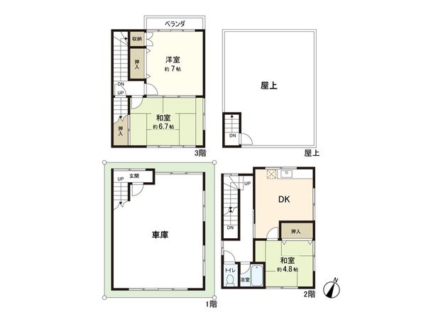本一色3丁目 戸建 間取図(平面図)