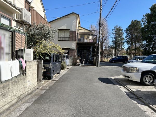 西篠崎1丁目 戸建 前面道路含む外観 西篠崎1丁目 戸建 前面道路含む外観