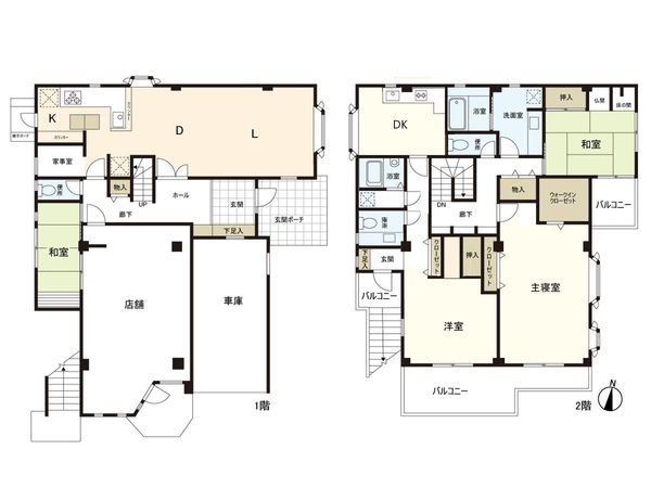松本二丁目戸建 間取図(平面図) 松本二丁目戸建 間取図(平面図)