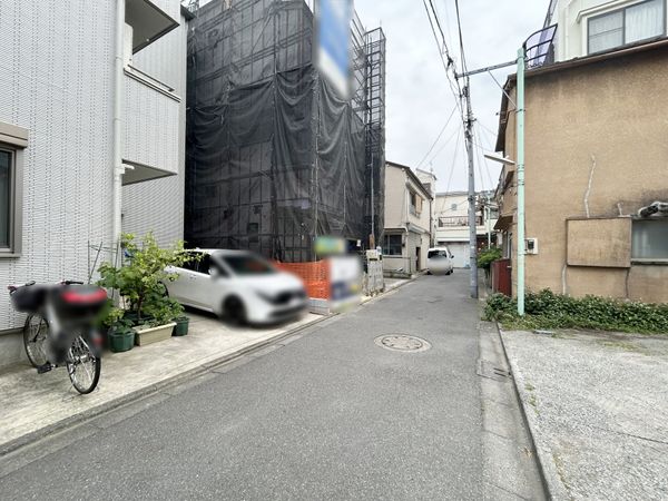 北砂4丁目戸新築戸建 前面道路含む外観 前面道路含む外観