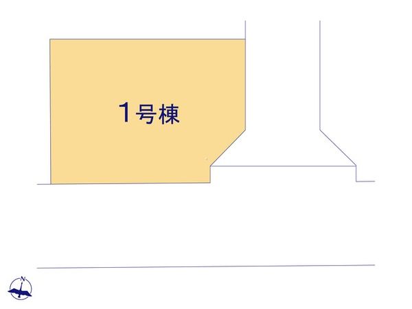本一色3丁目 新築戸建 区画図
