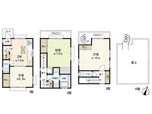 間取図(平面図)
