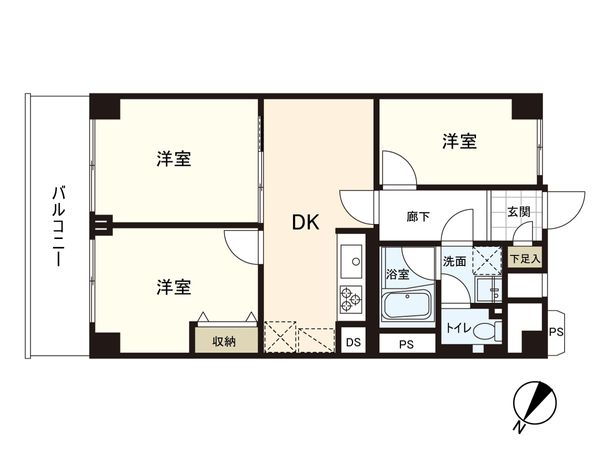 ローズハイツ平井 間取図(平面図) 間取図(平面図)