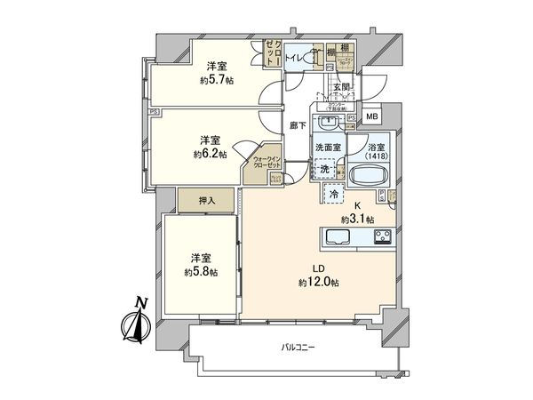 ライオンズ立石マークスフォート 間取図(平面図) ライオンズ立石マークスフォート 間取図(平面図)
