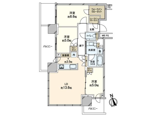 間取図(平面図)
