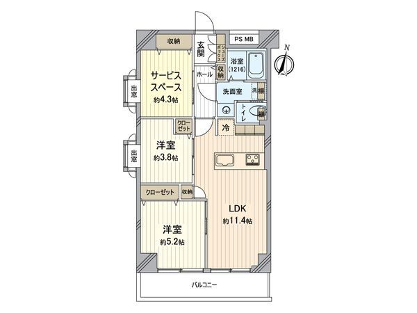 間取図(平面図)