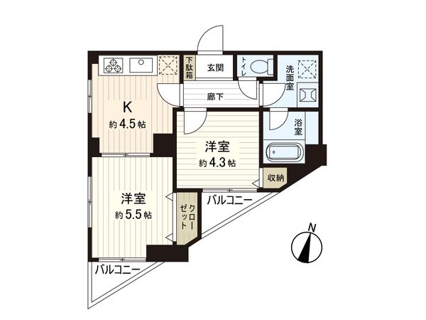 間取図(平面図)