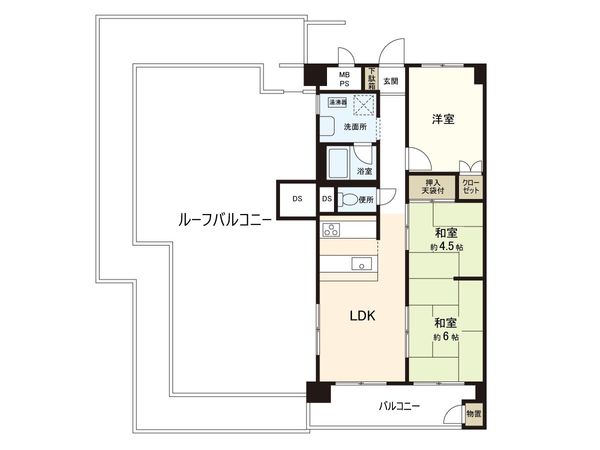 東建金町マンション 間取図(平面図) 東建金町マンション 間取図(平面図)