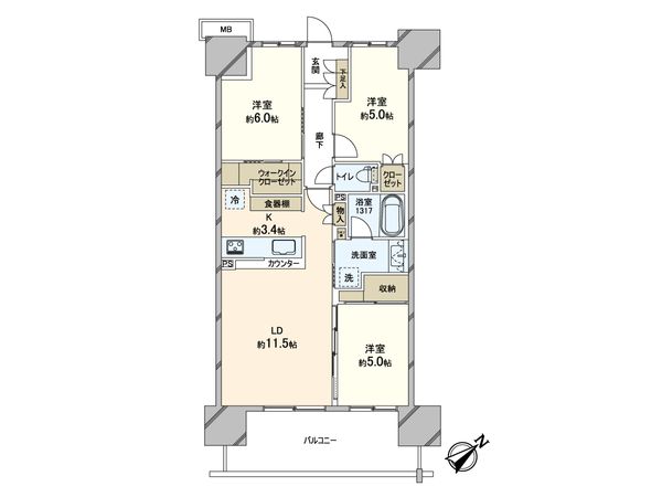 間取図(平面図)