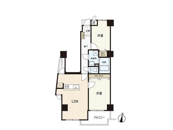パルロイヤル小岩 間取図(平面図) 間取図(平面図)
