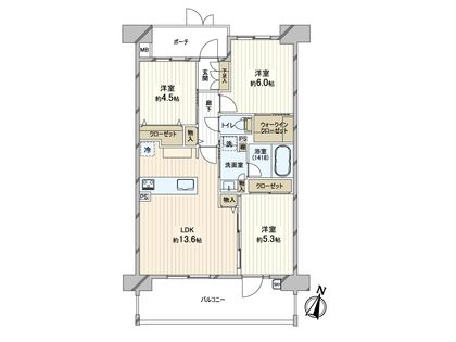 間取図(平面図)