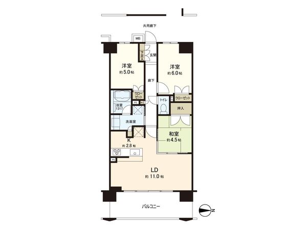 間取図(平面図)
