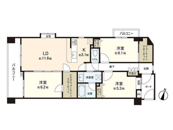 ダイアパレスグランデージ四つ木 間取図(平面図) ダイアパレスグランデージ四つ木 間取図(平面図)